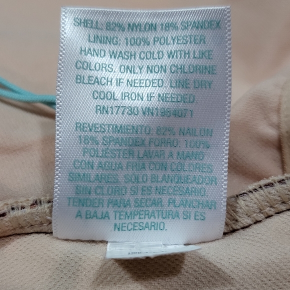 Kona Sol Women's Wrap Waist Medium Coverage One Piece Swimsuit - Brown - Picture 13 of 15